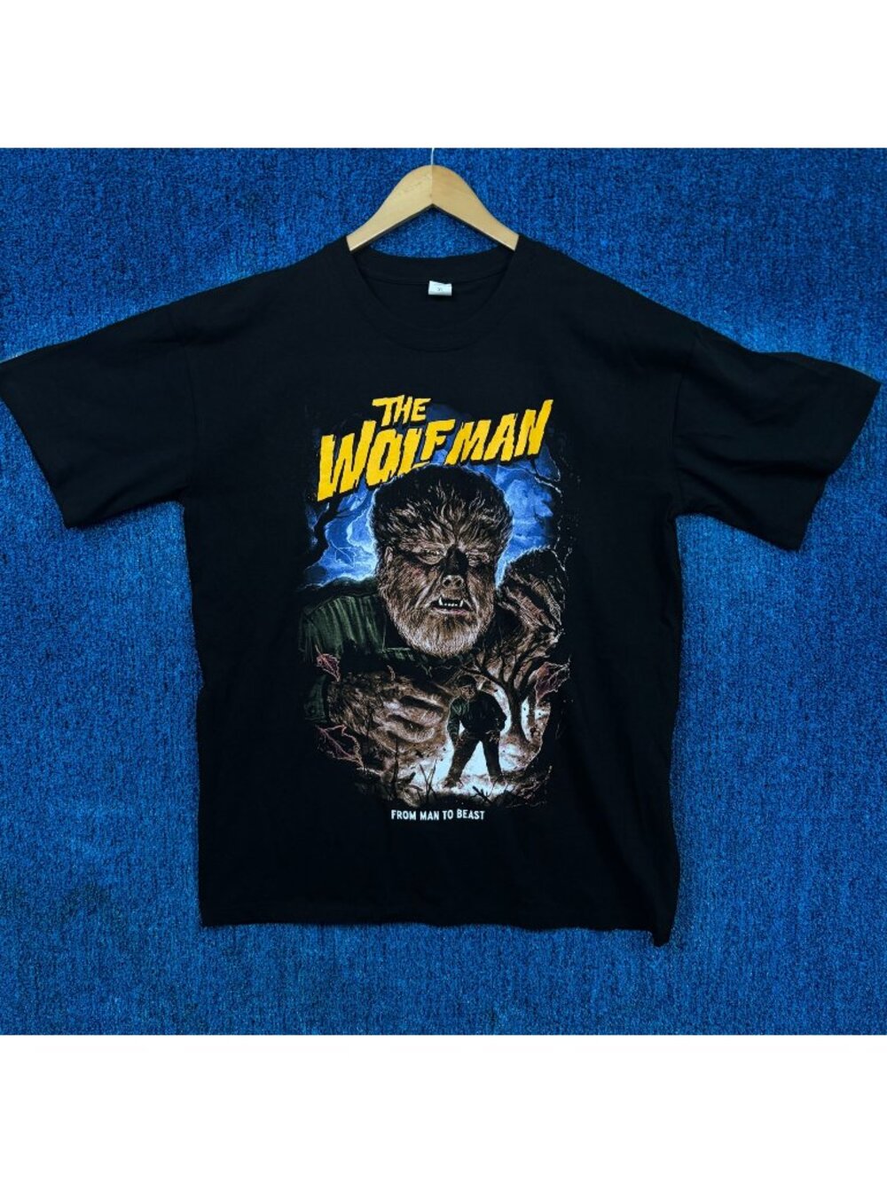 The Wolfman Horror Movie T-shirt Size XL